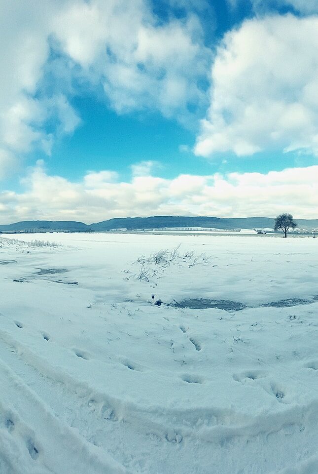 Bevor morgen nichts mehr davon zu sehen ist, halten wir noch das #winterwonderland hier bei uns um den #engelshof in #hetzerath fest. Sooooo schön! #winterzauber 🩵 2024